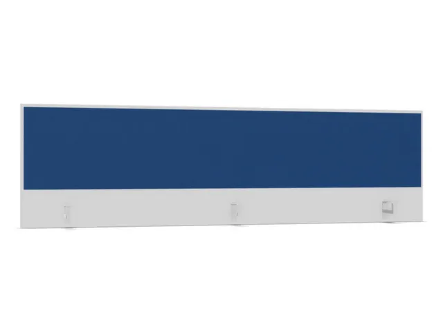 panneau de rehausse p. table de bureau Bl-blanc BN6016-bleu