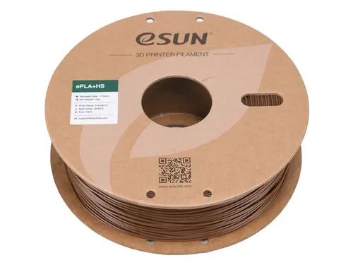 eSUN 3D printer Filament ePLA+HS 1,75mm Bruin 1kg
