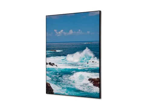 Wanddecoratie Textiel Set A2 Zee Golven