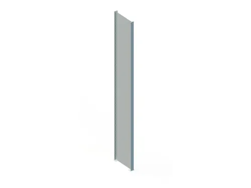 zijwand,v. inhaakstelling,HxD 2500x400mm,verzinkt,massief plaatstaal