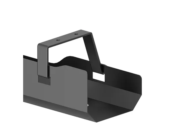 Kabelgoot staal Neomounts schroefbevestiging 60cm tot 5kg zwart
