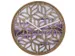 Wandklok Nextime dia 40cm Paars Hout Yogi