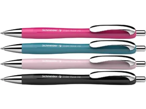 Slider Rave balpen blauw extra breed felle kleuren 3+1 gratis