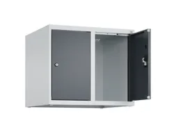 opzetkast,v. locker,2vak.,vak B 300mm,HxBxD 500x600x500mm,cilinderslot