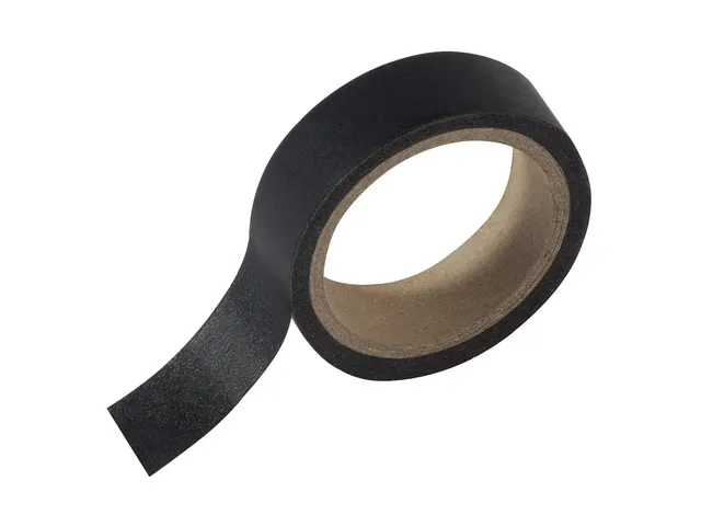 Bande adhésive Sigel noir pour tableau de planification 10mmx16m noir