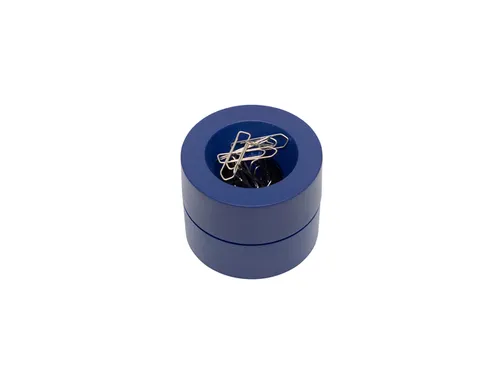 Papercliphouder MAUL Pro Ø73x60mm blauw