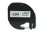 Discountoffice Labeltape Dymo Compatible Letratag 12267 12mm Zwart Op Transparant