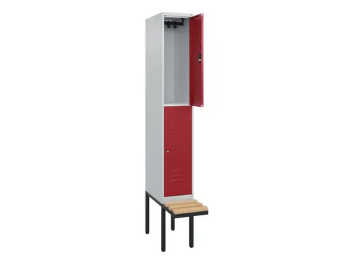 Dubbeldekse dekenkist,HxBxD 2120x300x815mm,1x2vak.,vak B 300mm