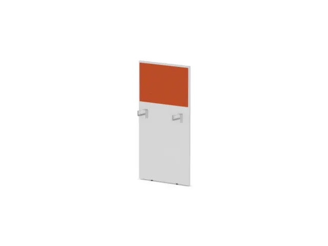 cache de banque d'accueil p. table de bureau Bl-blanc BN3012-orange