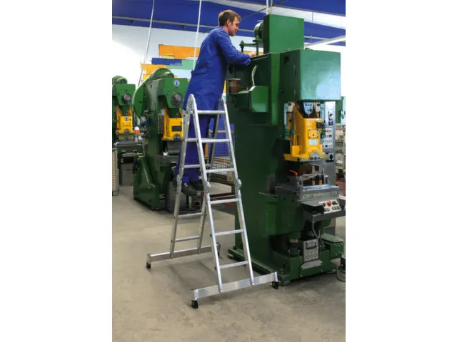 multifunctionele vouwladder,4x3,sporten,balk L 3,65m,aluminium