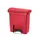 Pedaalemmer Slim Jim Step On Front Kunststof 15 Liter Rood