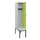 locker met bank,HxBxD 2120x400x815mm,1vak,vak B 400mm,draaigrendel