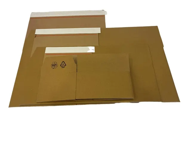 Verzenddoos Quickbox IEZZY 213x153x109mm B-golf bruin 10 stuks