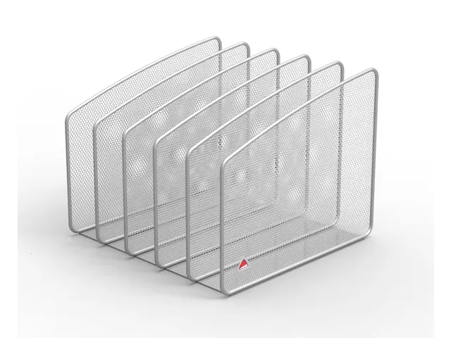 Meshrack 5-vaks, de ultieme bureau-organizer zwart