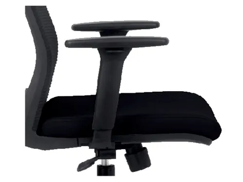 Armlegger Euroseats Evora verstelbaar zwart set van 2 stuks