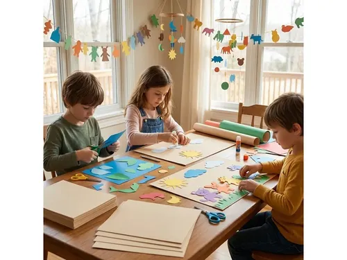 Fotokarton Kangaro 50x70cm 300gr beige pak 25 vel