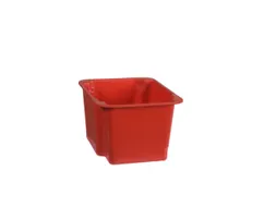Draaistapelbak Pp Hxlxb 150X300X200Mm 6L Rood