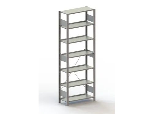 Inhaakstelling Basisveld 2200x806x336mm 7legborden 80kg Verzinkt