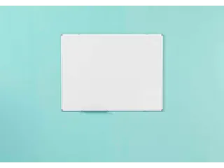 Projectiebord 150x150cm 1:1 mat wit Softline profiel 8mm - 2