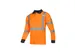 Sioen Lerby 554A hi-viz polo met lange mouwen, fluo oranje, maat 3XL,