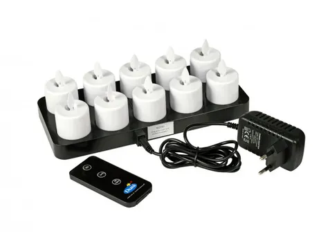 Duni Candles led lamp 38x36 moving flame 10 stuks