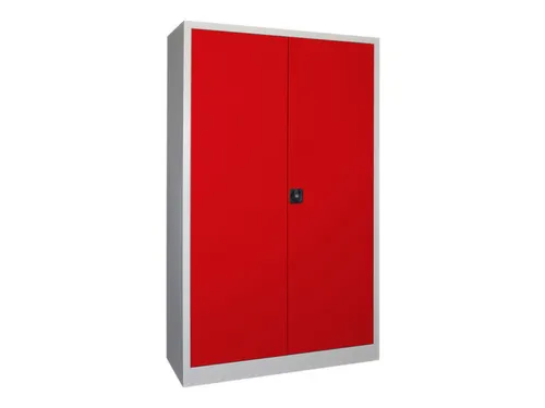 grootvolumekast met openslaande deuren,RAL7035,front RAL3000