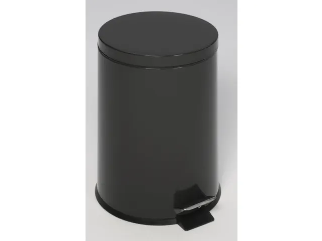 pedaalemmer,12l,HxØ 400x250mm,binnenbak kunststof,romp staal antracie