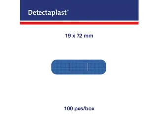 Detectaplast 8240 Textielpleister Elastisch Blauw 19x72mm 100 Stuks - 3