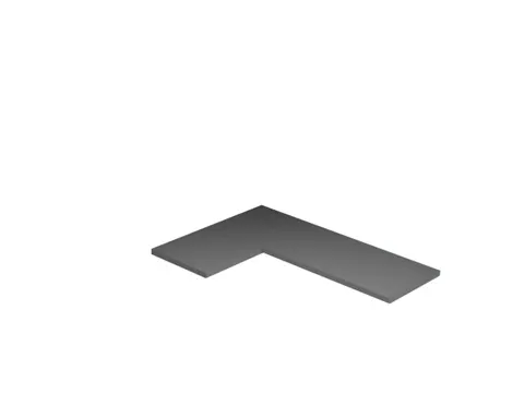 legbord,v. magazijnstelling,BxD 1000x500mm,vakl. 125kg,verzinkt