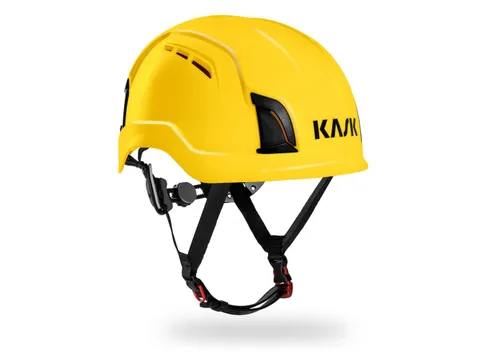Kask Zenith-X PL klimhelm, geel, per stuk, geventileerd