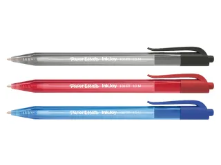 Balpen Paper Mate Inkjoy 100RT medium zwart - 3
