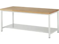 werkbank,HxBxD 840-1040x2000x900mm,beukblad,draagverm. 1250kg