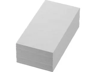 Duni Servet 40x40cm Duurzaam Dunisoft 1/8 vouw Wit 360 stuks - 1