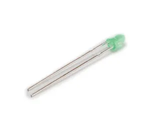 3mm Standaard LED Lamp Groen Diffuus - 1
