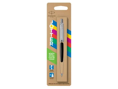 Balpen Parker Jotter Original black CT medium blister à 1 stuk