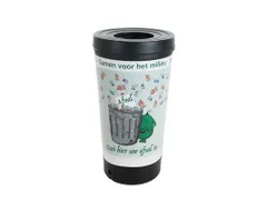 Trashman Afvalbak 210 Liter Zwart