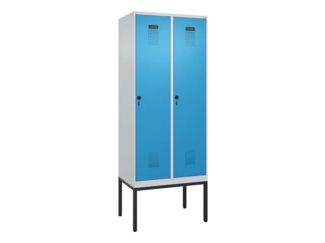 locker voor scheiding van kleding,HxBxD 2120x800x500mm,2vak
