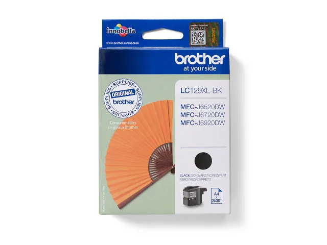 Inkcartridge Brother LC-129XLBK zwart HC