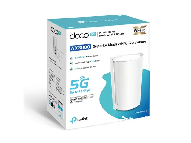 TP-Link DECO X50-5G Mesh WiFi 5G AX3000 Gateway Router