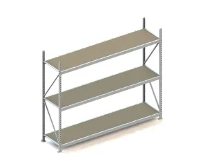 breedvakstelling,grondveld,HxBxD 2200x2707x650mm,vakl. 490kg - 1