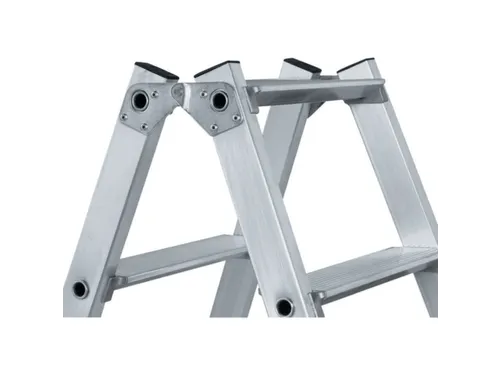 Boktrap Aluminium L 0 91M 2X8Treden Dubbelzijdig