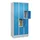 lockerkast,HxBxD 1950x900x500mm,3x4vakken,vak B 300mm,cil.-slot,sokkel