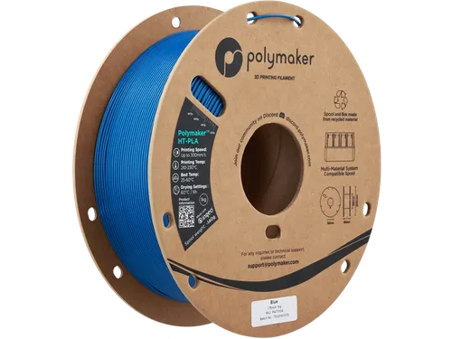 HT-PLA 1,75mm blauw 1kg Polymaker 3d filament