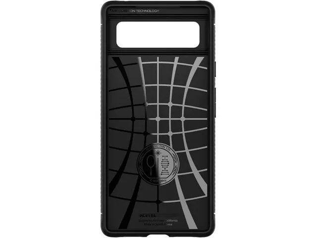 Spigen Case ACS03437 Pixel 6 Rugged Armor mat zwart