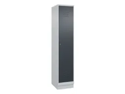 locker voor scheiding van kleding,HxBxD 1950x400x500mm,1vak