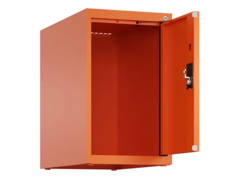 opzetkast,v. locker,1vak.,vak B 300mm,HxBxD 500x300x500mm,cilinderslot