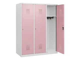 schoollocker,HxBxD 1530x1200x500mm,3vak,vak B 400mm,cil.-slot - 1