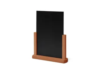 Tafelkrijtbord IEZZY A5 lichtbruin hout - 1