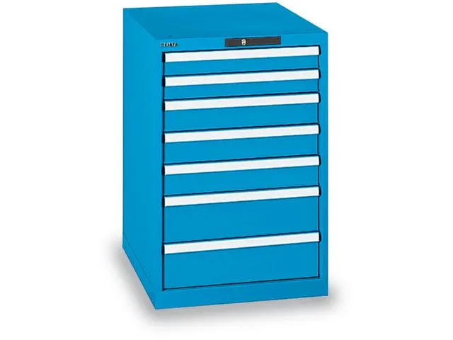 Ladenkast Key 850x564x725mm 7laden 75kg Ral5012