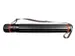 Tekenkoker Kangaro zwart PP 12.5 cm uitschuifbaar 77 - 132 cm